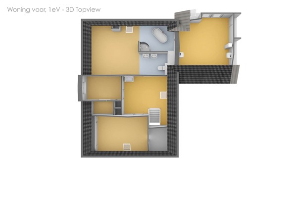 Floorplan - Sigerswâld 15, 9263 TW Garyp